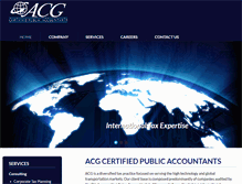 Tablet Screenshot of acgtax.com